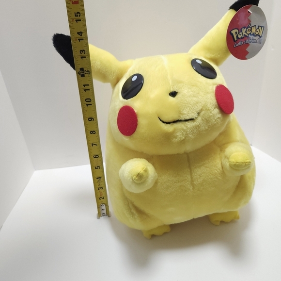 Pikachu Vintage Nintendo 1999 Large plush With Tags - Picture 10 of 10